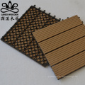 Waterproof outdoor flooring wood plastic composite keel wpc decking interlocking outdoor deck tiles